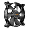 Be Quiet! (BL085) Shadow Wings 2 12cm PWM Case Fan, Rifle Bearing, 1100 RPM, Black