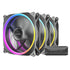 Antec Neo Prizm T3 140 ARGB PWM Case Fan, 3 Pack, Hydro Bearing, 600-1500 RPM, Black