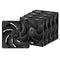ARCTIC P14 Pro PST 140mm PWM Case Fans w/ Cable Splitters (5 Pack), Fluid Dynamic Bearing, 400-2500 RPM, Black
