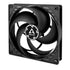 Arctic P14 14cm Pressure Optimised PWM PST Case Fan w/ Cable Splitter, Black, Fluid Dynamic, 200-1700 RPM