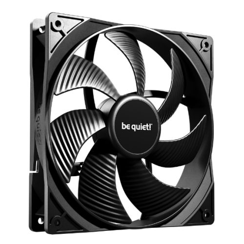 Be Quiet! BL107 Pure Wings 3 14cm Case Fan, Rifle Bearing, Black, 1200 RPM, Ultra Quiet