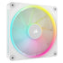 Corsair iCUE LINK LX140 14cm PWM RGB Case Fan, 18 RGB LEDs, Magnetic Dome Bearing, 2000 RPM, White, Single Fan Expansion Kit