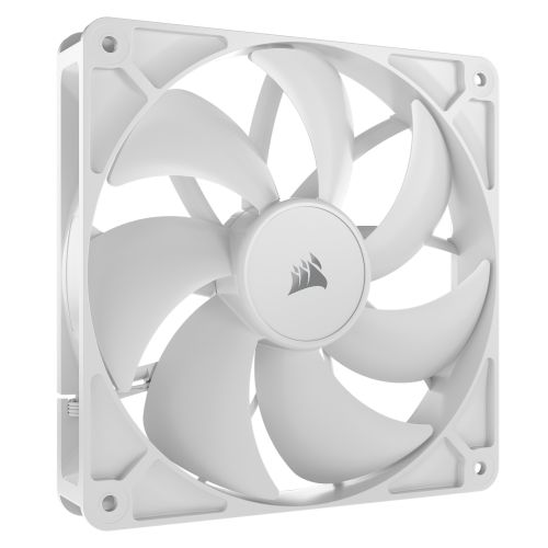 Corsair RS140 PWM 14cm Case Fan, Magnetic Dome Bearing, Daisy-Chain 4-Pin, 1700 RPM, AirGuide Tech, White