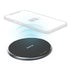 Hama QI-FC10 Wireless Charger, 10W, USB-C, Wireless Smartphone Charging Pad, Black