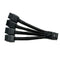 Replacement 12VHPWR 12+4Pin PCIE 5.0 to 4x8Pin (6+2P) Power Cable 10cm Braided