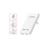 Verbatim Essentials Slim GaN Charger, 65W 2 x USB-C Ports White