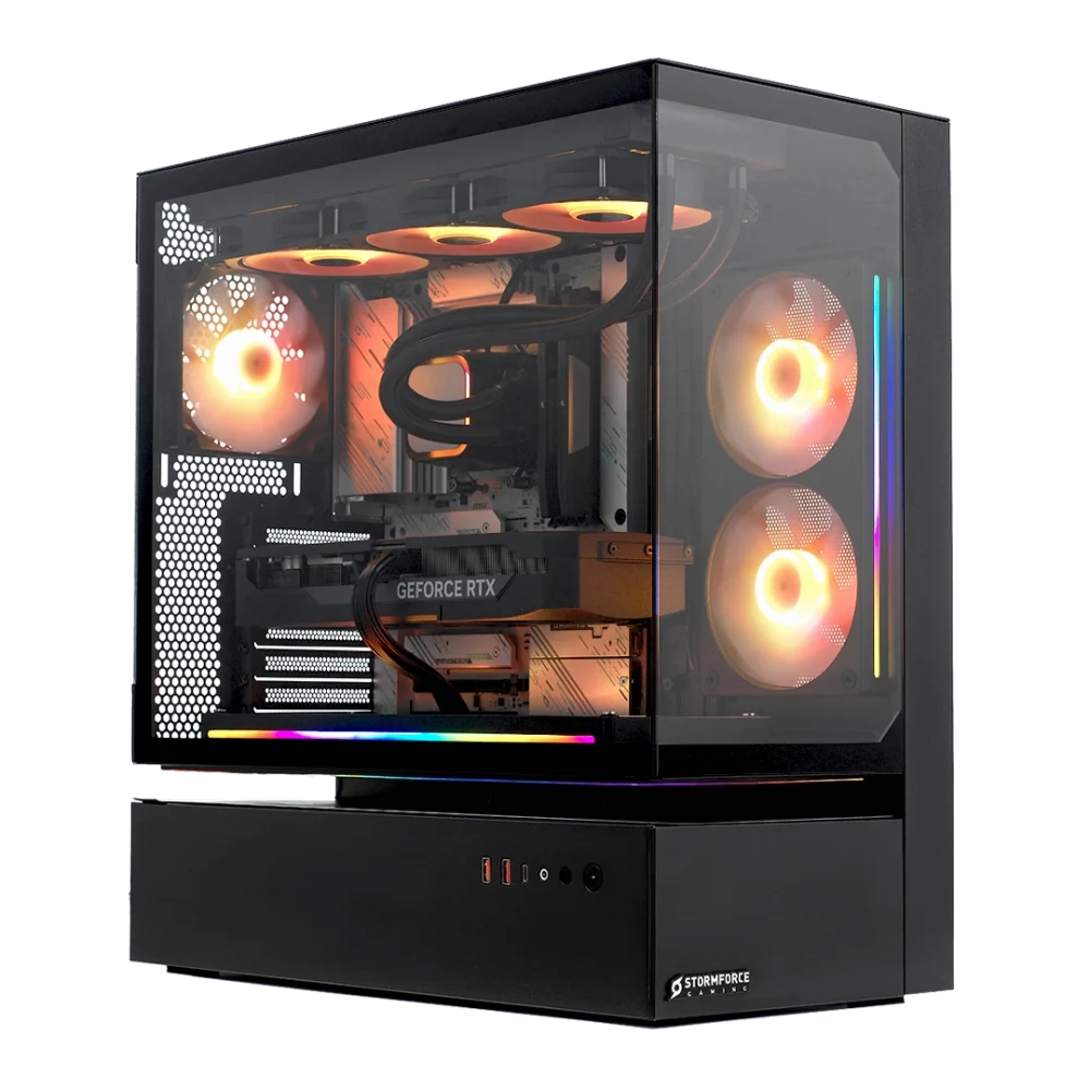 Stormforce Cyclone Pro AMD Gaming PC - Ryzen 7 7800X3D, 32GB DDR5, 2TB SSD, RTX 5070 Ti, Wi-Fi 6, Windows 11 Home