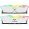 Team T-Force Delta RGB 64GB Kit (2 x 32GB), DDR4, 3600MHz (PC4-28800), CL18, XMP 2.0, DIMM Memory, White