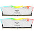 Team T-Force Delta RGB 64GB Kit (2 x 32GB), DDR4, 3600MHz (PC4-28800), CL18, XMP 2.0, DIMM Memory, White