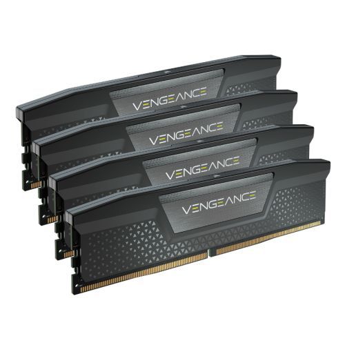 Corsair Vengeance 128GB Kit (4 x 32GB), DDR5, 5600MHz (PC5-44800), CL40, 1.25V, PMIC, XMP 3.0, Black, DIMM Memory