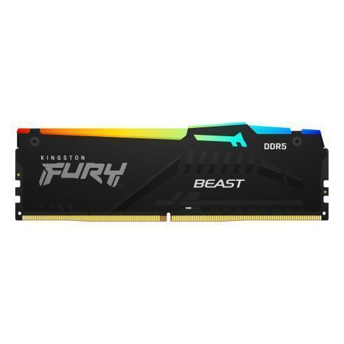 Kingston FURY Beast (KF560C36BBE2A-32) 32GB System Memory, 60000MT/s, DDR5, CL36, DIMM, RGB, Black