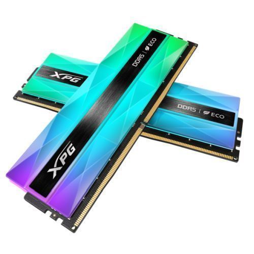 ADATA XPG Lancer Neon RGB 48GB Kit (2 x 24GB), DDR5, 8000MHz, CL40, 1.45V, ECC, PMIC, XMP 3.0, DIMM Memory