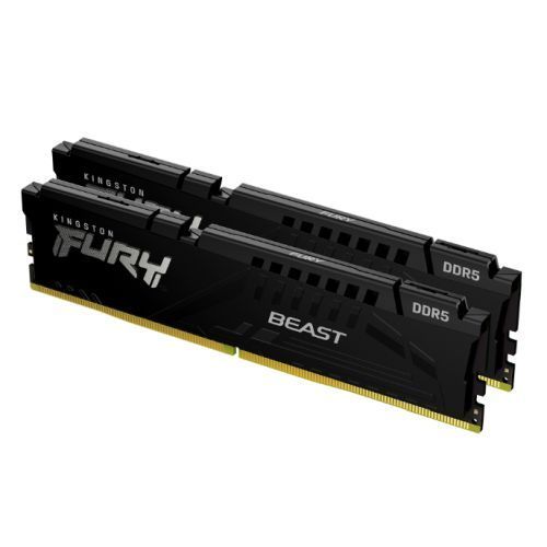 Kingston FURY Beast (KF560C36BBE2K2-64) 64GB (32GB x 2) System Memory, 6000MT/s, DDR5, CL36, DIMM, Black