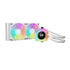 be quiet! Light Loop IO LCD 240mm White AIO CPU Liquid Cooler, IPS Display, ARGB, 2x Light Wings LX 120mm PWM Fans and IO Controller