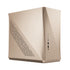 Fractal Design Era ITX SFF Computer Case, USB Ports, Cooling Fans, One 3.5" HDD or Two 2.5" SSDs Support, Gold - FD-CA-ERA-ITX-CHP