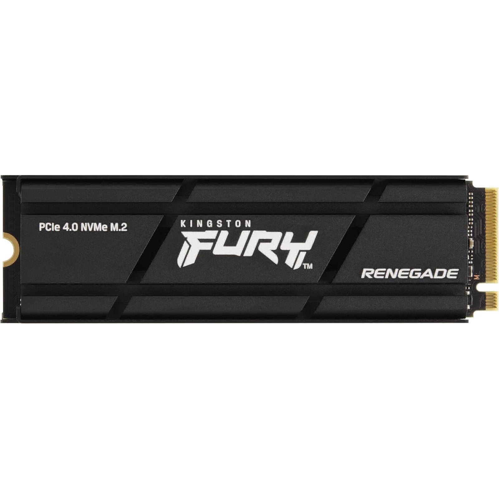 Kingston FURY Renegade SFYRSK/1000G 1TB M.2 NVMe PCIe Gen4 SSD, 7300MB/s Read, 6000MB/s Write, PlayStation 5 Compatible, 2280 Size, 5 Year Warranty, Heatsink