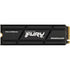 Kingston FURY Renegade SFYRSK/1000G 1TB M.2 NVMe PCIe Gen4 SSD, 7300MB/s Read, 6000MB/s Write, PlayStation 5 Compatible, 2280 Size, 5 Year Warranty, Heatsink