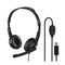 Hama (HS-USB250) Lightweight Office Headset with Boom Microphone, USB, Padded Ear Pads, In-line Controls