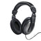 Hama (ShellTV) Headphones, 3.5mm Jack (6.35mm Adapter), 40mm Drivers, 6m Cable, Padded Headband, Black/Dark Grey