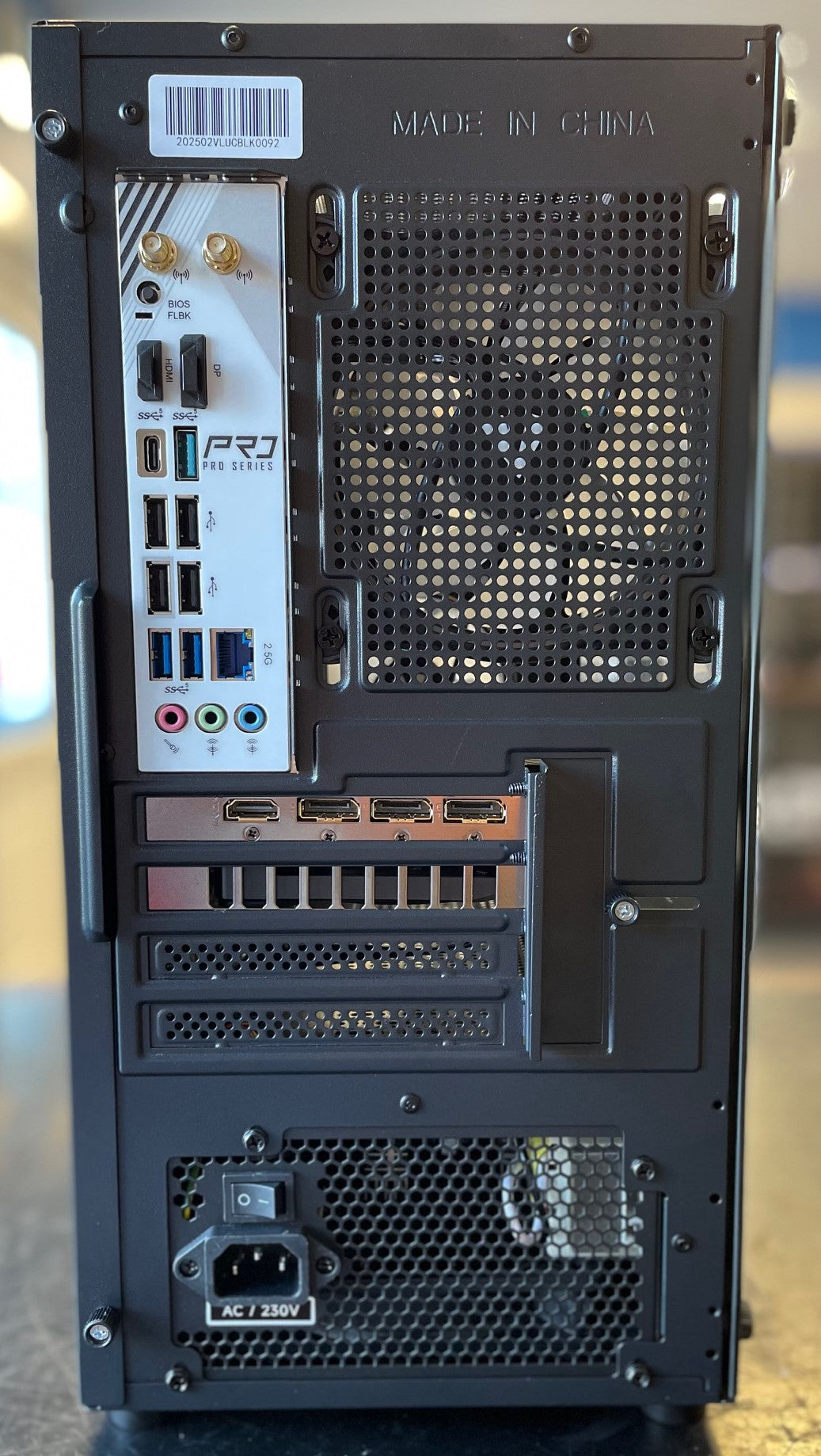 NEP LUCID R5 Gaming PC - Ryzen 5 8400F, RTX 5060 8GB, 16GB DDR5, 1TB SSD, Wi-Fi 6E, Win 11 Home - Black