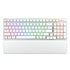 Asus ROG STRIX SCOPE II 96 Wireless Mechanical RGB Gaming Keyboard, 96% Layout, Streamer Hotkeys, Multifunction Controls, Sound-Dampening, White