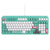Asus TUF Gaming K3 Gen II Hatsune Miku Edition Optical-Mechanical Compact Gaming Keyboard, 97-Key Layout, Dampening Foam, IP57, RGB Lighting