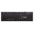 Jedel K29 Wired USB Keyboard, Spill-Proof, Quiet Keys, Narrow Frame, Black