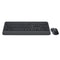 Logitech Signature MK650 Wireless Keyboard and Mouse Kit, SilentTouch, Palm Rest, 4000 DPI Mouse, Graphite