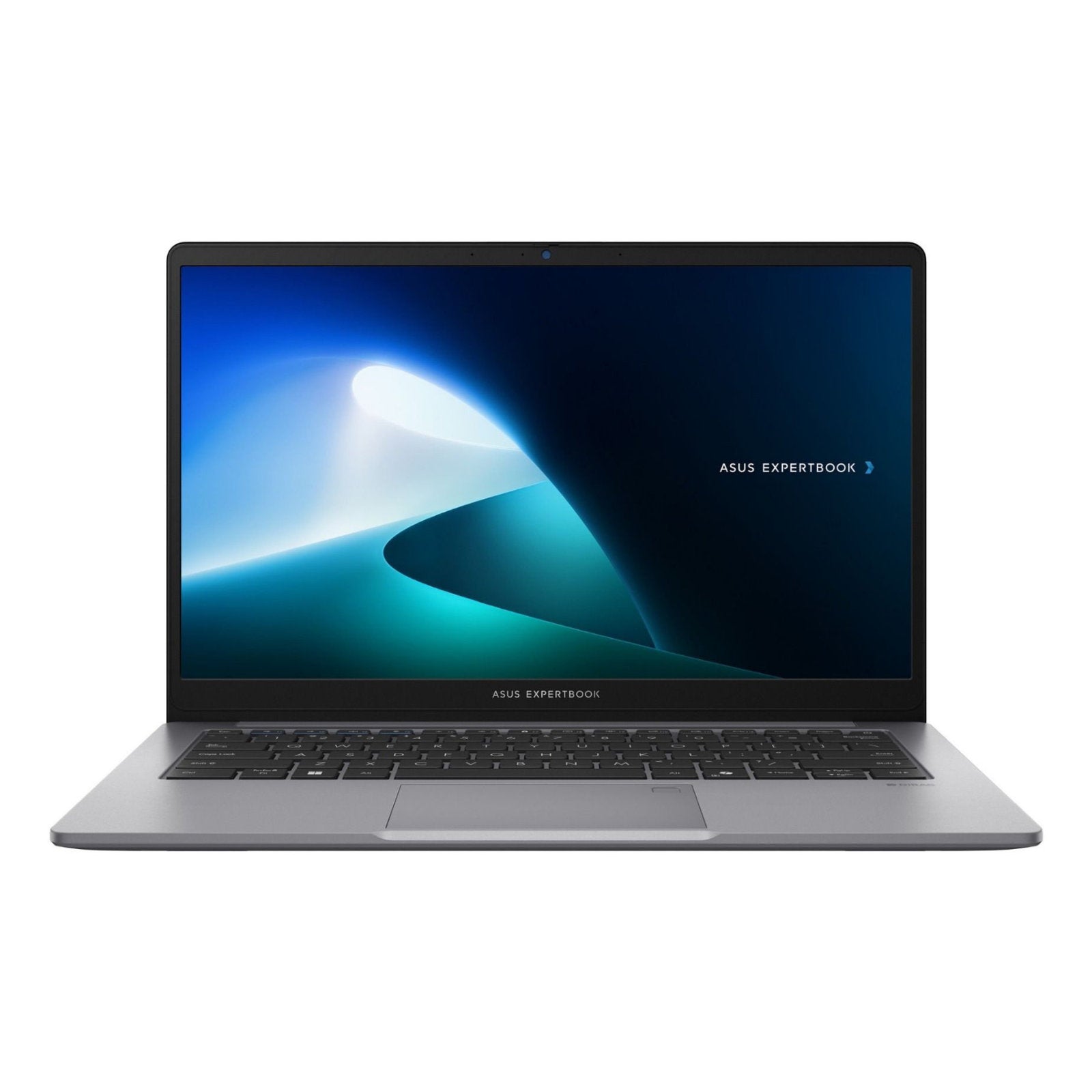 ASUS ExpertBook P1 laptop with 14-inch Full HD display, Intel Core 7, 32GB RAM, 1TB SSD, running Windows 11 Pro.