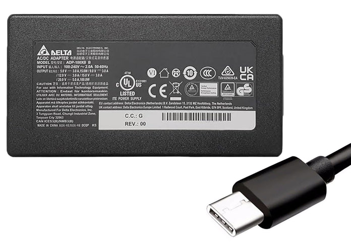 Delta 100W Type C Laptop Power Adapter