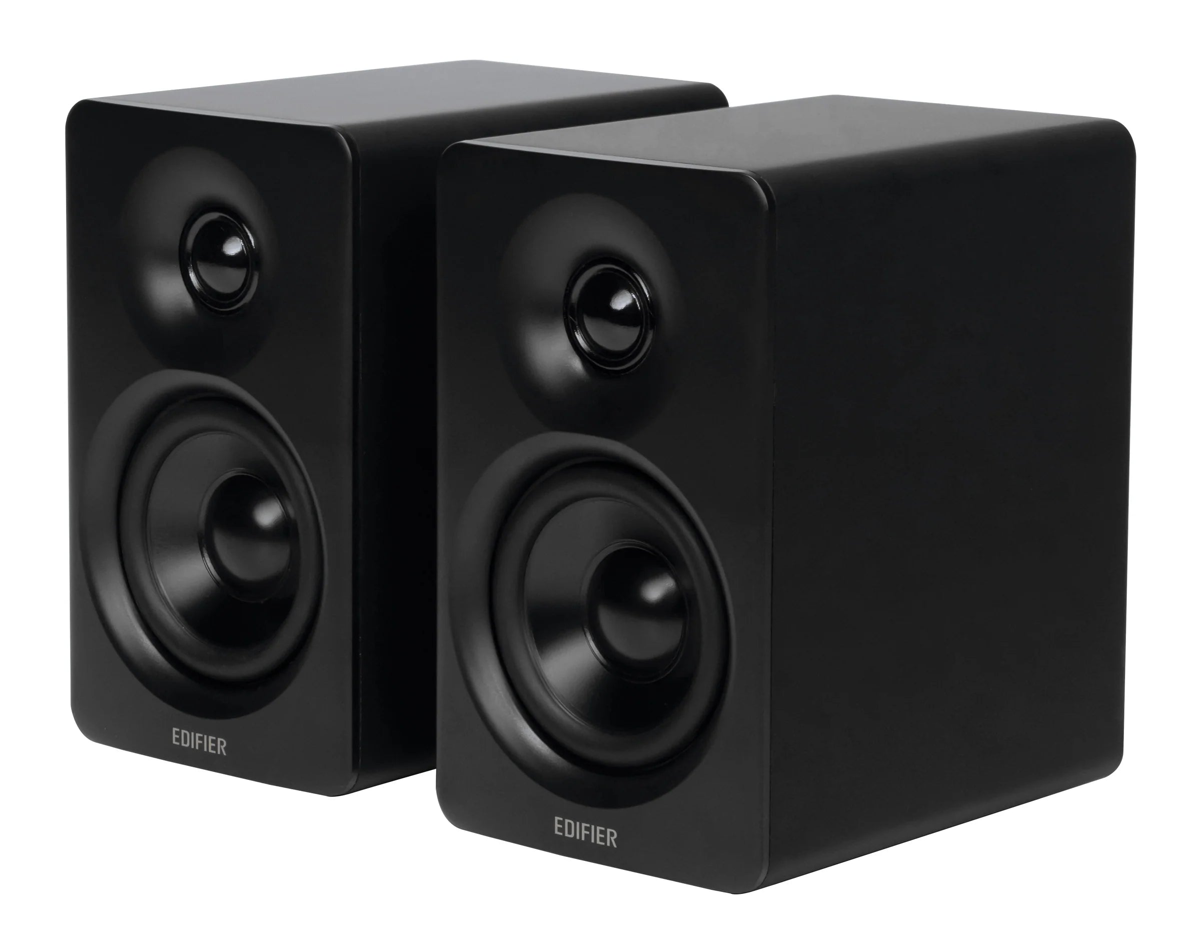 Edifier M60 2.0 Compact Desktop Hi-Res Bluetooth Speaker System - With Stands - Black - CM-M60/BLK