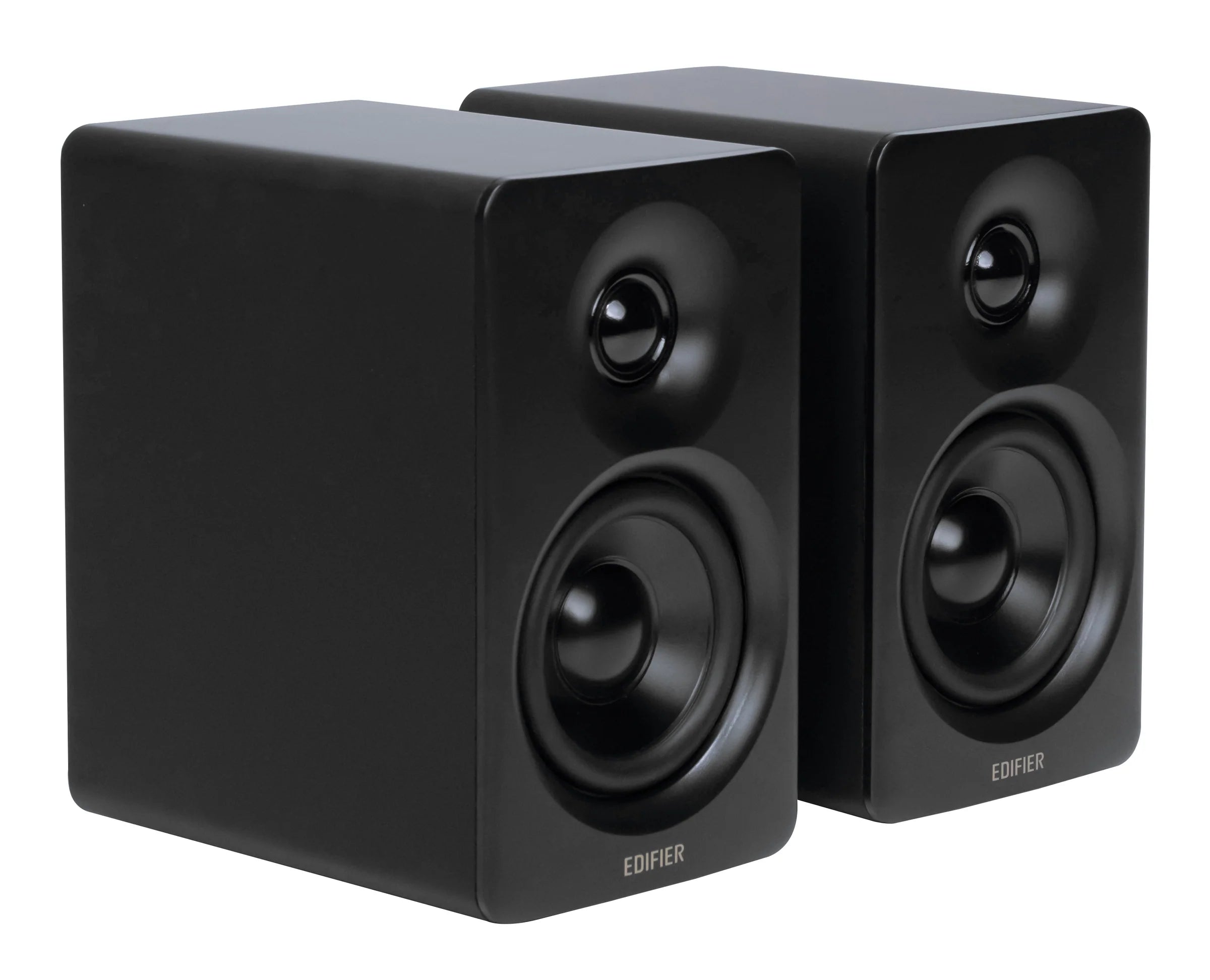 Edifier M60 2.0 Compact Desktop Hi-Res Bluetooth Speaker System - With Stands - Black - CM-M60/BLK