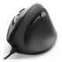 Hama Vertical Ergonomic EMC-500 Wired Optical Mouse, 6 Buttons, 1000-1800 DPI, Black *Right Handed version*