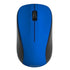 Hama MW-300 V2 Wireless Optical Mouse, 3 Buttons, Quiet, Ambidextrous, Blue/Black