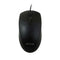 Jedel (CP72) Wired Optical Mouse, 1000 DPI, USB, Black