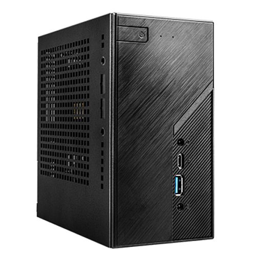 Asrock DeskMini B760 Mini Barebone PC, LGA1700 (B760), DDR4 SO-DIMM, 2.5" SATA, M.2, VGA, HDMI, DP, USB-C, 2.5G LAN  - No CPU, RAM, Storage or O/S