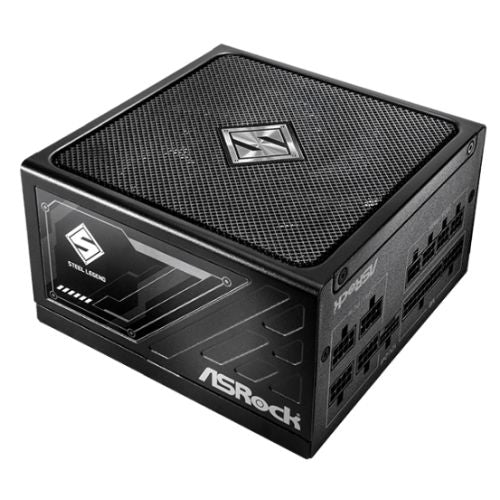 Asrock 750W Steel Legend SL-750G PSU, Fully Modular, 80+ Gold, Cybenetics Platinum & Lambda A+, ATX 3.1, PCIe 5.1