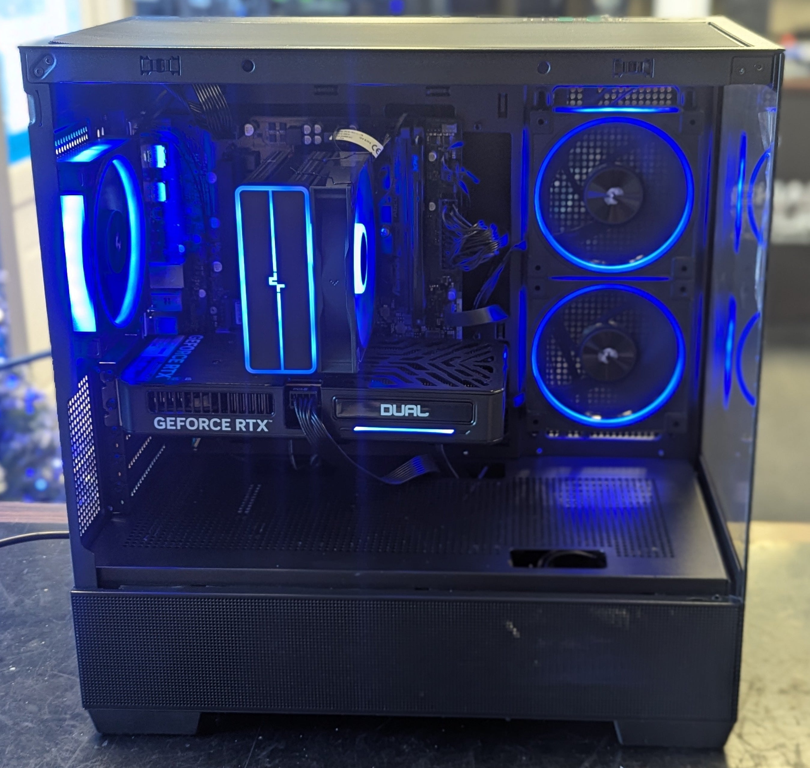 NEP GALAXY R5 Gaming PC - Ryzen 5 7500F, RTX 5060 8GB, 16GB DDR5, 1TB SSD, Wi-Fi 5, Win 11 Home - Black