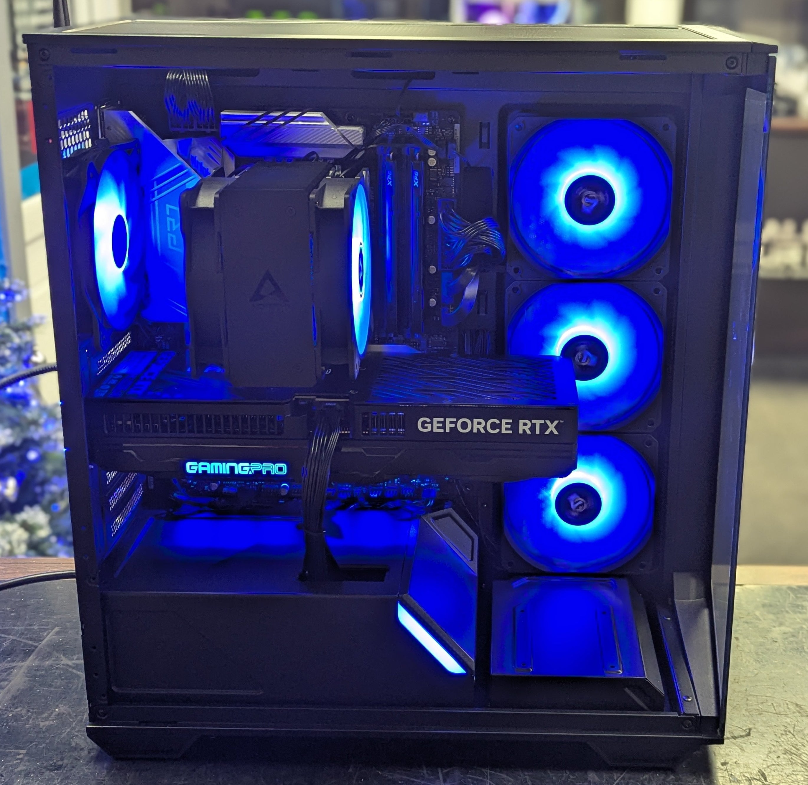 NEP CONSTELLATION R7 Gaming PC - Ryzen 7 9700X, RTX 5070 12GB, 32GB DDR5, 2TB SSD, Wi-Fi 6E, Win 11 Home - Black