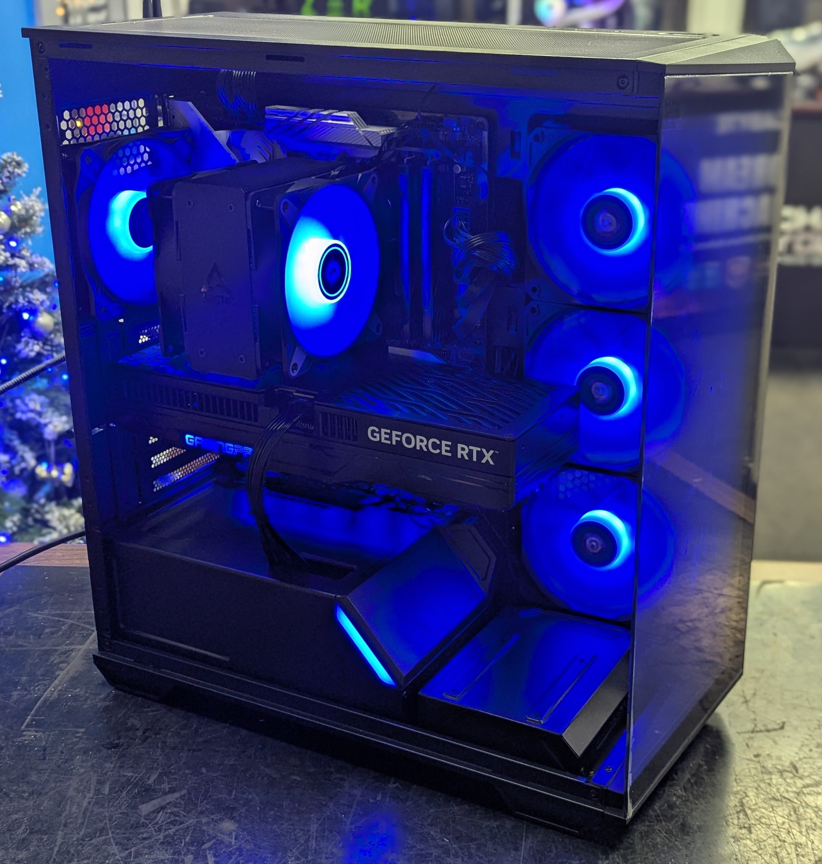 NEP CONSTELLATION R7 Gaming PC - Ryzen 7 9700X, RTX 5070 12GB, 32GB DDR5, 2TB SSD, Wi-Fi 6E, Win 11 Home - Black