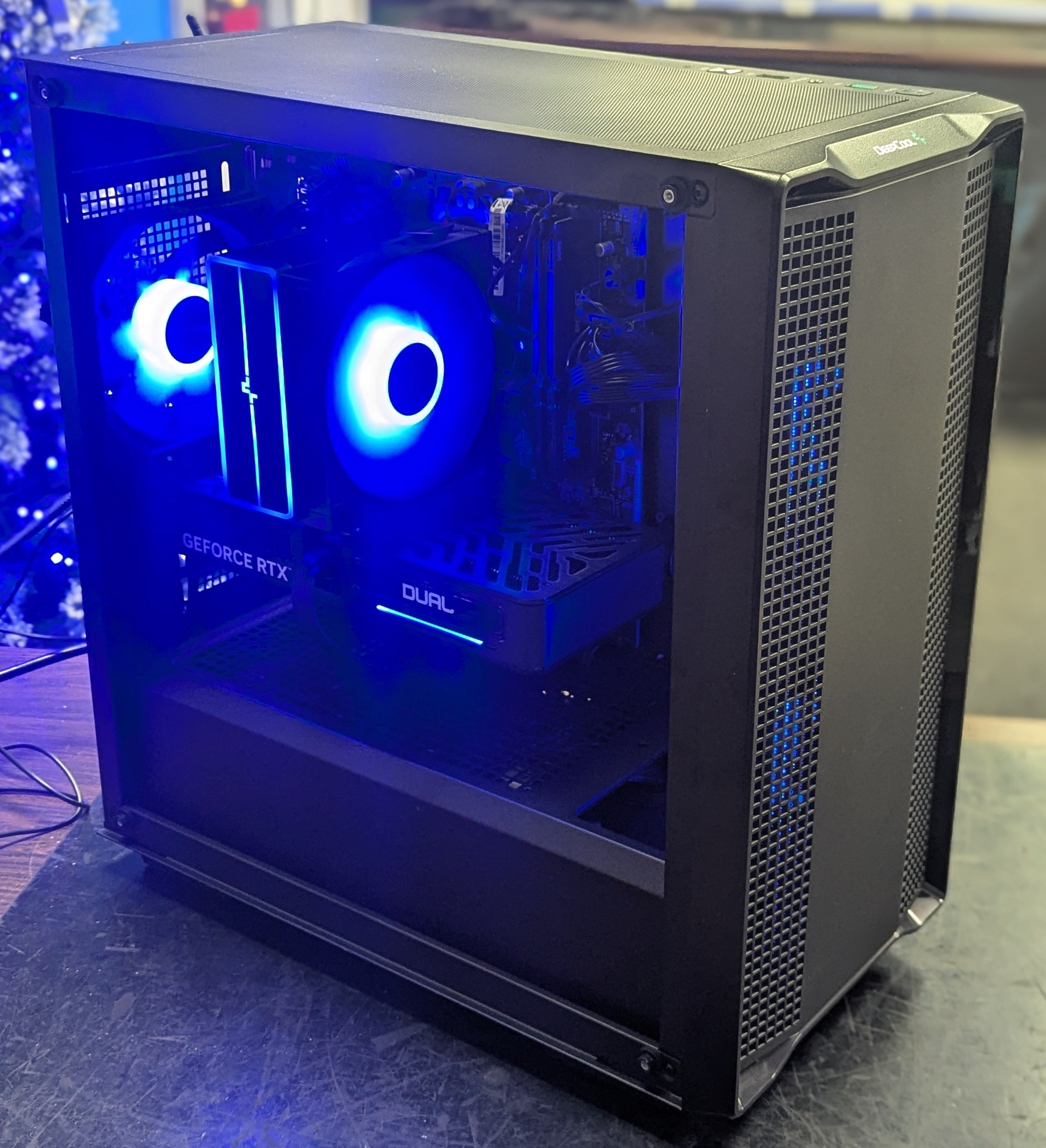 NEP COMET R5 Gaming PC - Ryzen 5 7500F, RTX 5060 8GB, 16GB DDR5, 1TB SSD, Wi-Fi 5, Win 11 Home - Black