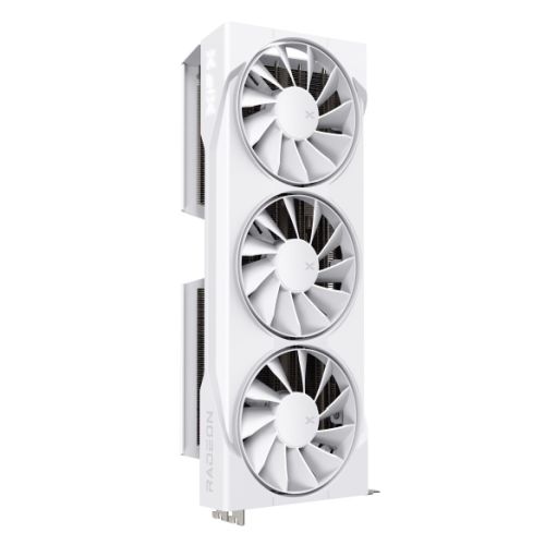 XFX RX9070 Swift OC White Gaming Edition, PCIe5, 16GB DDR6, HDMI, 3 DP, 2700MHz Clock, Overclocked