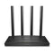 TP-LINK (Archer C6), AC1200 (867+300) Wireless Dual Band GB Cable Router, 4-Port, MU-MIMO, Access Point Mode