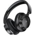 Verbatim TruSound Pro Bluetooth ANC headset in black with cushioned ear cups, detachable audio cable, and wireless controls.