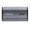 Adata SE880 2TB Pocket Size External SSD, USB 3.2 Gen2 Type-C/Type-A, Titanium Grey