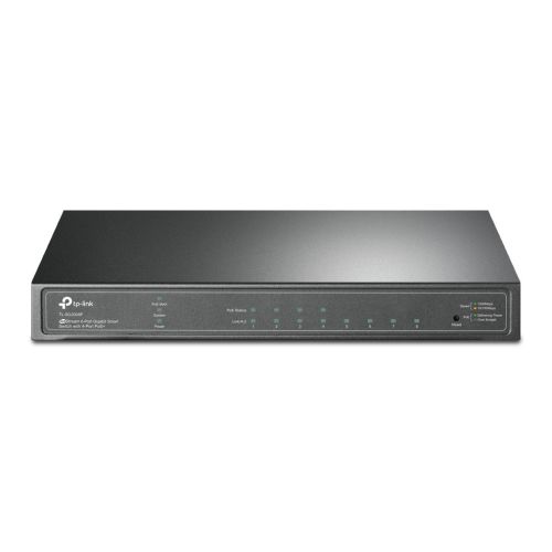 TP-LINK (SG2008P) JetStream 8-Port Gigabit Smart Switch with 4-Port PoE+, Centralized Management