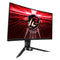 Asrock 27" QHD Curved Gaming Monitor (PG27Q15R2A), 2560 x 1440, 1ms, 2 HDMI, DP, 165Hz, Tilt/Swivel/Height Adjust., VESA