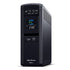 CyberPower PFC Sinewave 1350VA Line Interactive Tower UPS, 810W, LCD Display, 2x UK Plug, 4x IEC, AVR Energy Saving