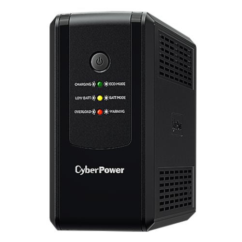 CyberPower UT 800VA Line Interactive Tower UPS, 400W, LED Indicators, 4x UK Plug, AVR Energy Saving