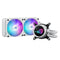 Asus ROG STRIX LC III 240 ARGB White Liquid CPU Cooler, 240mm, 7th Gen v2 Asetek Pump, ARGB Fans, Rotatable Water Block